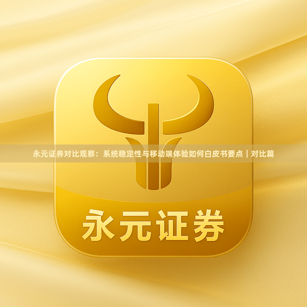 永元证券对比观察：系统稳定性与移动端体验如何白皮书要点｜对比篇